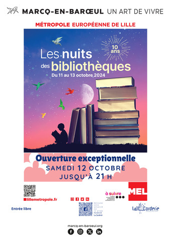 2024 10 nuit biblio affiche