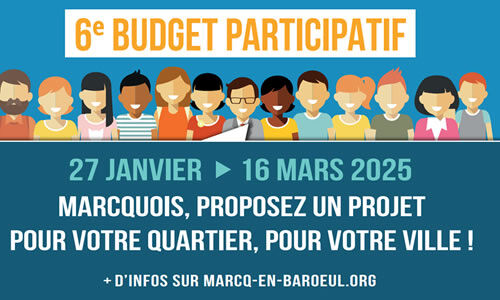 Lien vers Budget participatif, déposez votre projet